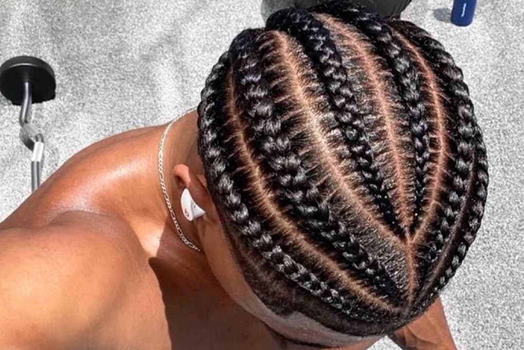Straight Back Stitch Braids