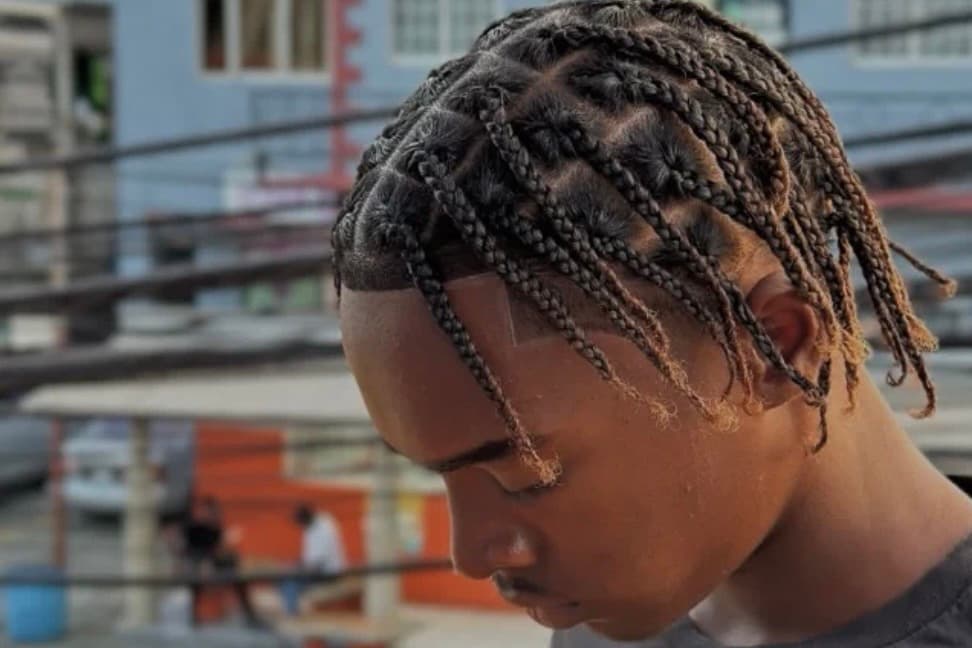 Medium Box Braids