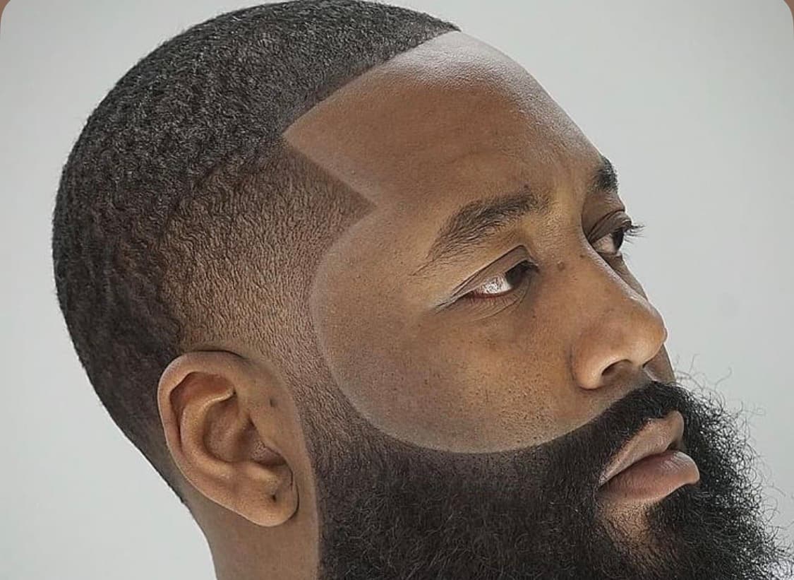 Black Hair & Beard